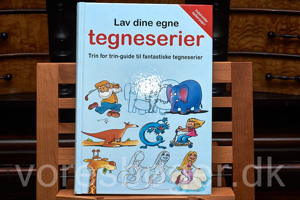 Lav dine egne tegneserier, Lærebog