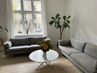 Sofa, bomuld, 3 pers. , Købt hos Aisen på Frederiksberg, Sælger disse 2 sofaer, som er købt hos Aise