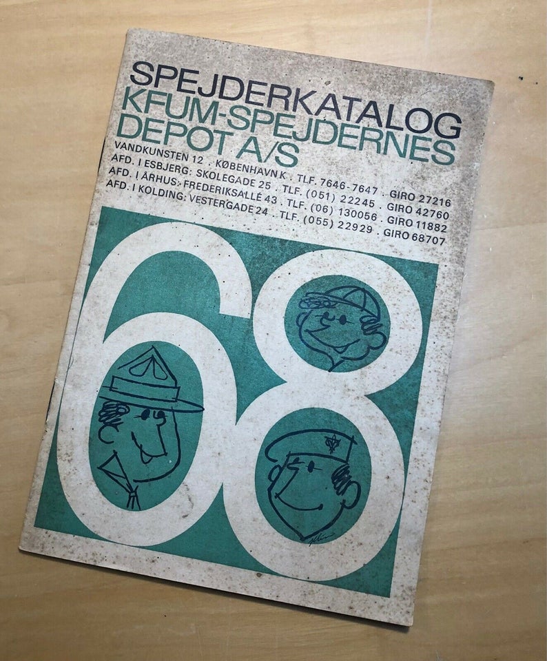 Spejderkatalog 1968, emne: hobby og sport