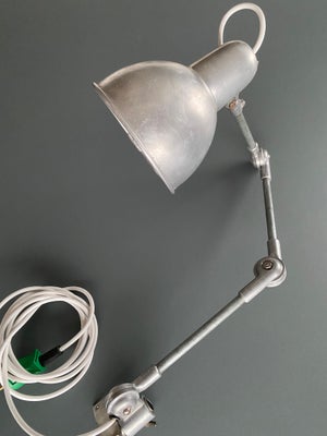 Arkitektlampe, Gammel industrilampe, Lækker gammel industri arkitektlampe