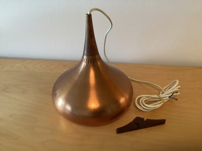 Pendel, ORIGINAL ORIENT PENDEL, Original gammel patineret Orient Pendel, loftslampe, kaldet løglampe