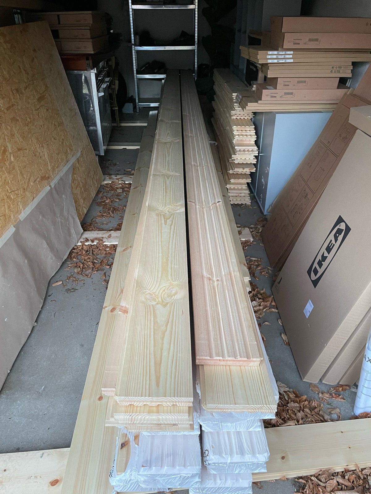 Planke, massiv, 265 mm