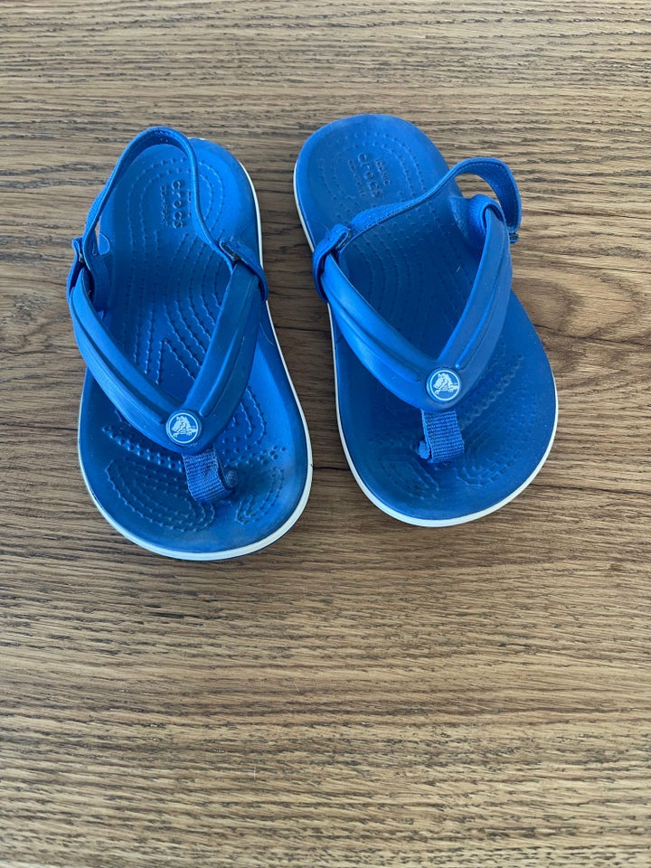 Sandaler, str. 23, Crocs flip flop med hæl