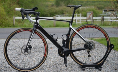 Herreracer, Cube Agree C62, 56 cm stel, 22 gear, stelnr. WOW03724PS, Carbon. Ny renoveret, nye: Ulte