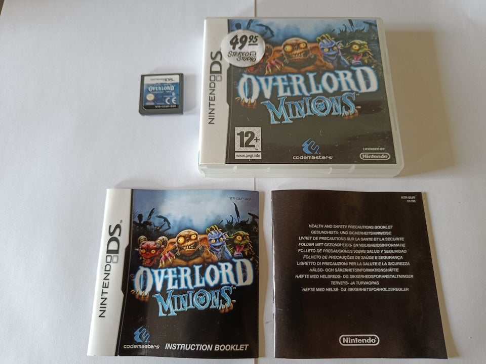 Overlord Minions, Nintendo DS, action