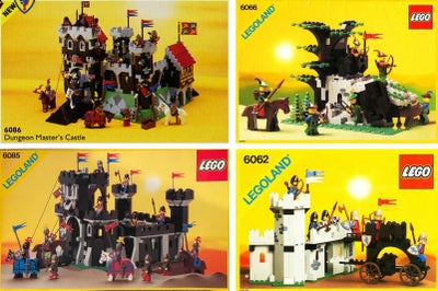 Lego Castle, Billede 1:
6086 Black Knights Castle kr. 1350 (SOLGT)
6085 Black Monarch’s Castle kr. 1