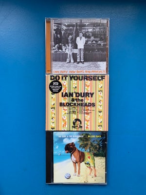 IAN DURY & THE BLOCKHEADS: 3 CD ALBUMS , rock, New Boots And Panties • Do It Yourself (2 CD) • Mr. L