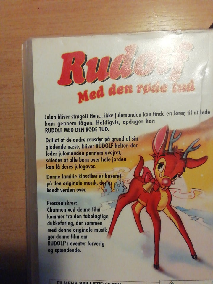 Tegnefilm, Rudolf med den røde tud