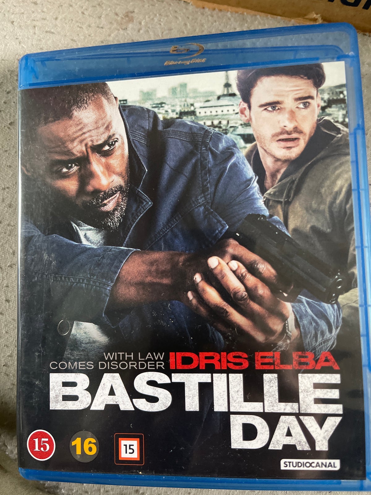 Bastille Day Blu ray drama dba.dk K b og Salg af Nyt og Brugt