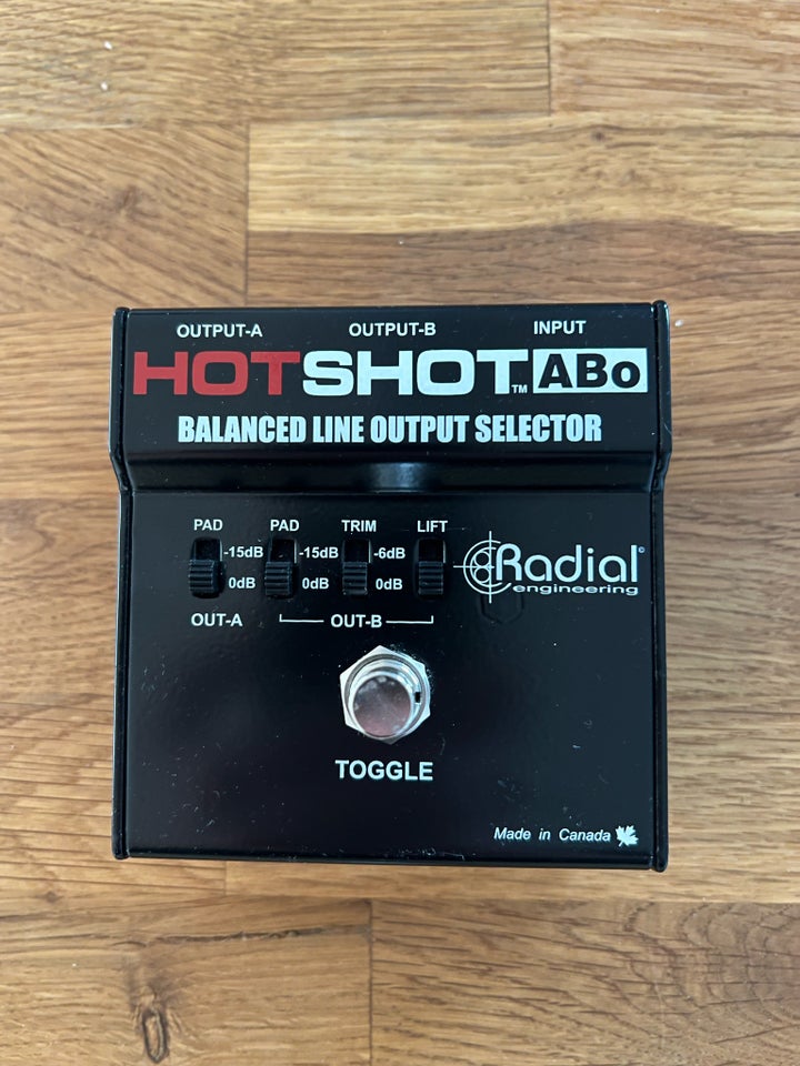 Ballanceret A/B , Radial Engineering HotShot ABo