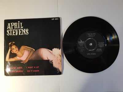 EP, APRIL STEVENS, Teach me tiger, Rock, Single: APRIL STEVENS
Teach me tiger single udgivet i 1965
