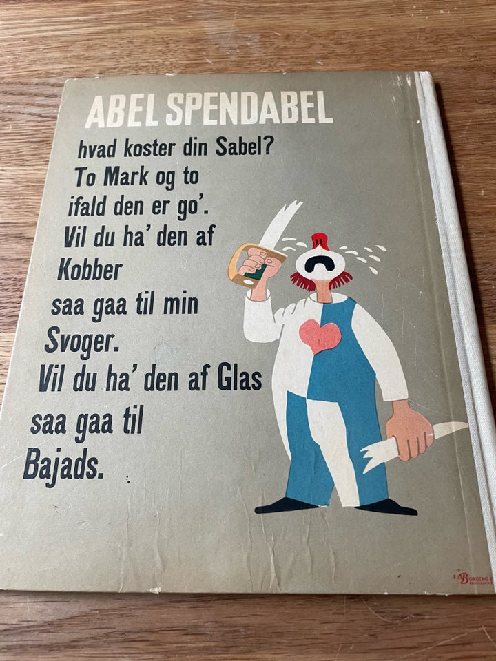 Abel Spendabel og andre børnerim, Jens Sigsgaard (ved)