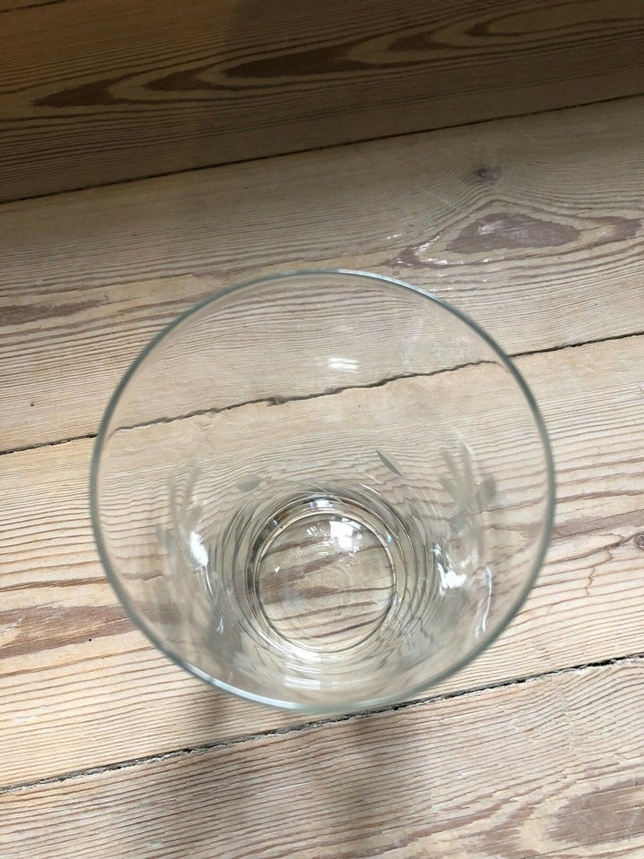 Glas, Vandglas / ølglas, Holmegaard ?