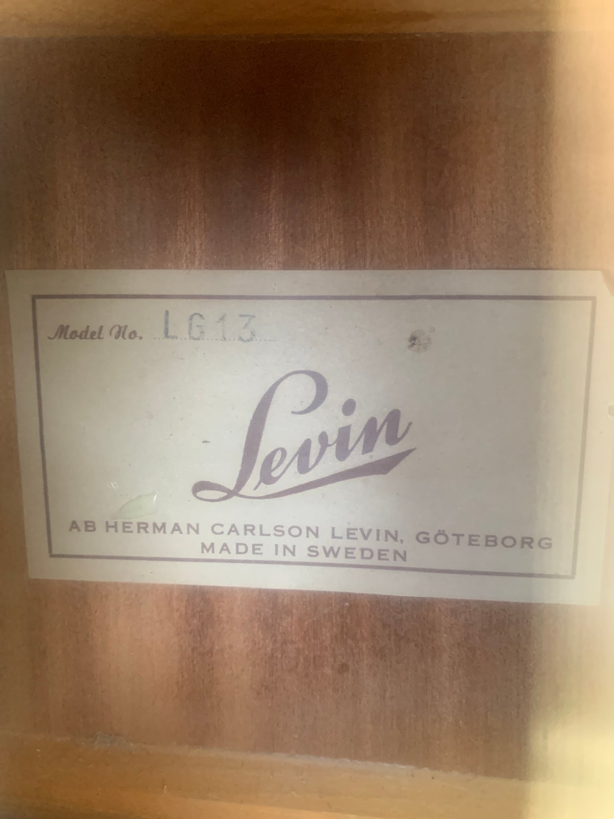 Klassisk, Levin Lg13