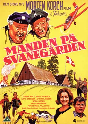 Manden på Svanegården, instruktør Ib Mossin, DVD, andet, Den store Morten Korch film med Susse Wold,