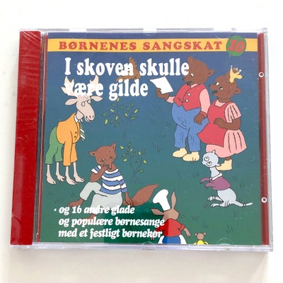 CD, I Skoven Skulle Være Gilde - I UBRUDT FOLIE, CD med 17 glade og populære klassiske danske børnes