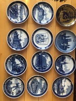 21 forskellige platter, Royal Copenhagen m.fl.