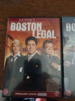 Boston Legal sæson 1 og 2, DVD, TV-serier