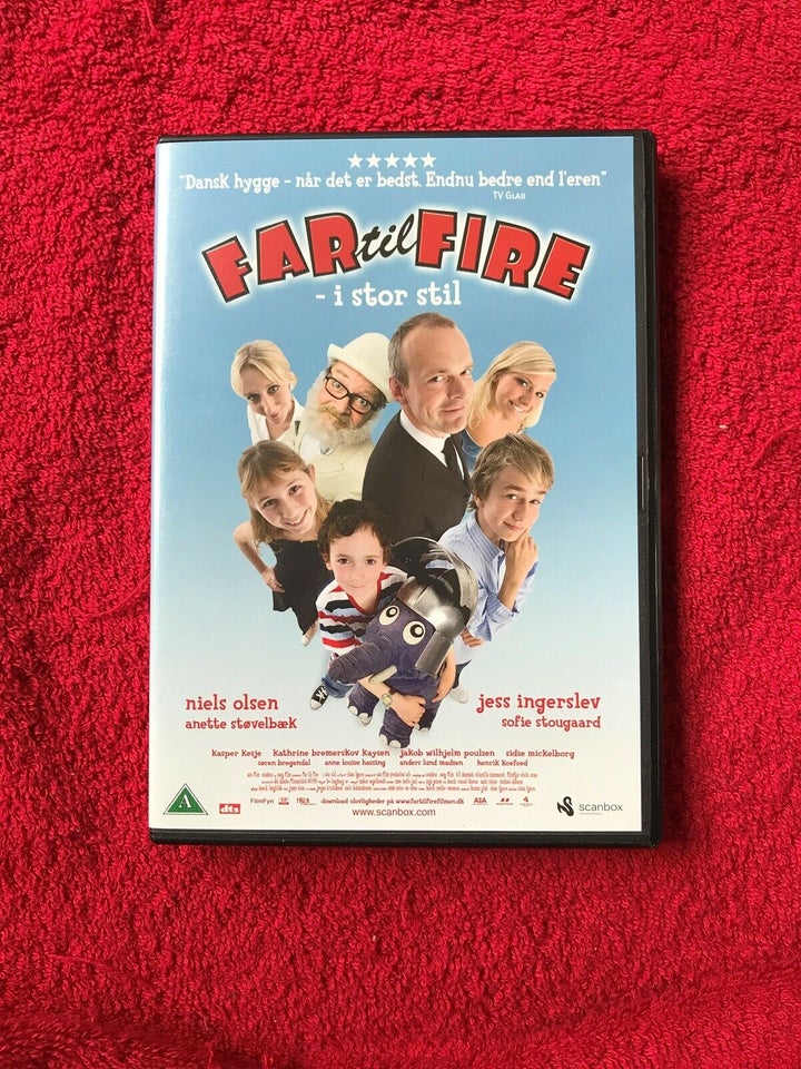 Far til Fire i stor stil , DVD, familiefilm