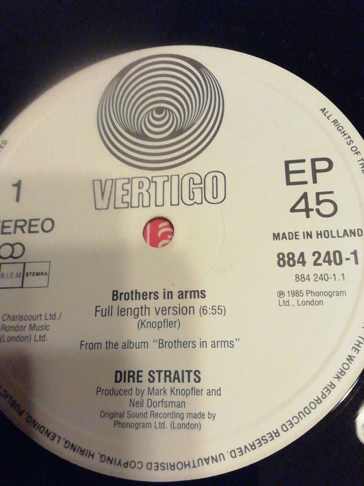 Maxi-single 12", Dire Straits, Maxi single