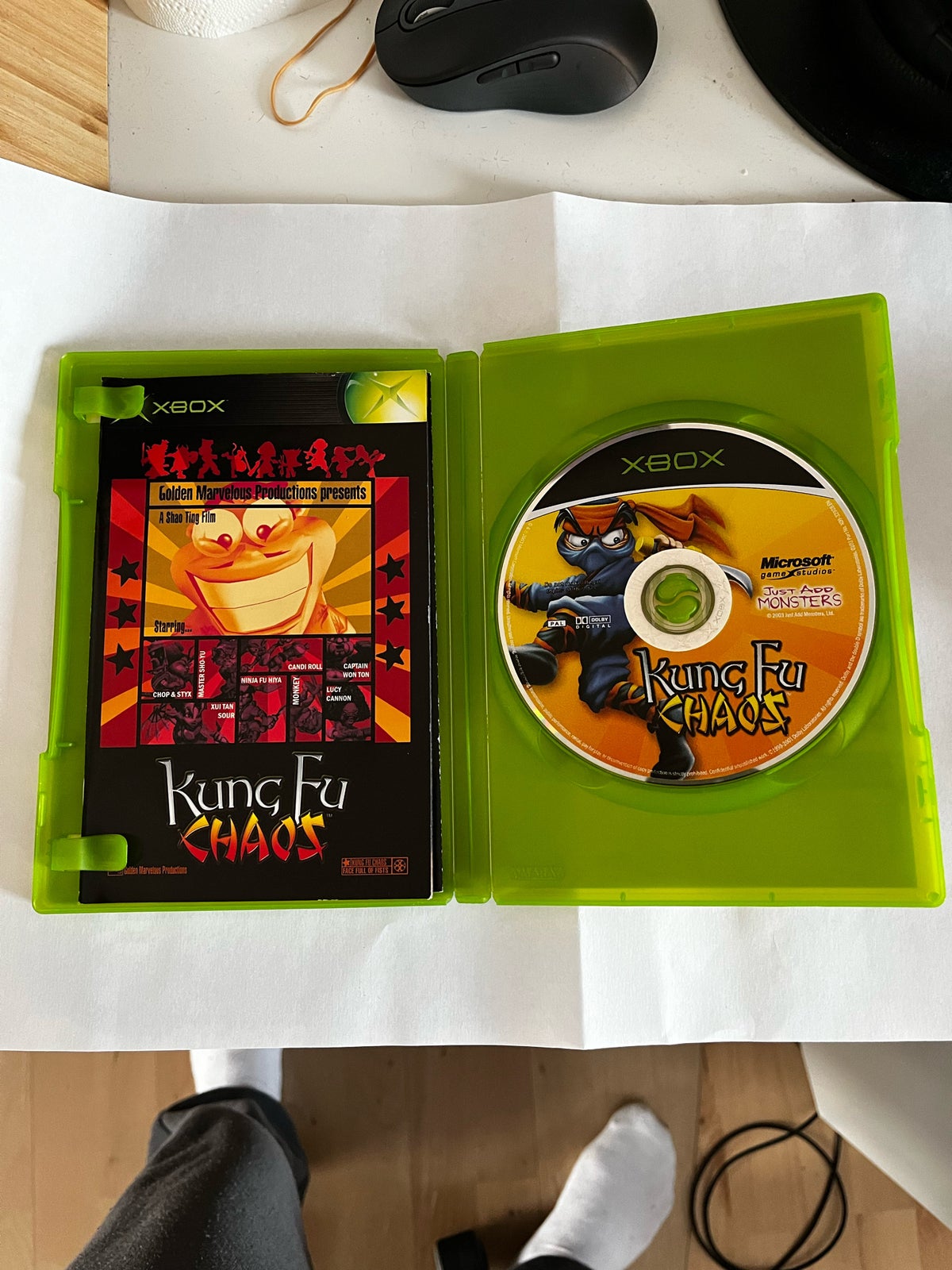 Kung fu Chaos, Xbox, action