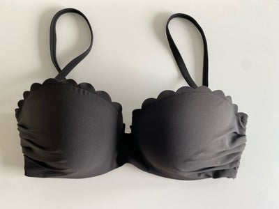 Badetøj, Bikini overdel, H&M, str. 80 C,  Sort,  Ubrugt, Ubrugt bikini overdel fra H&M
Str. 80 C og 