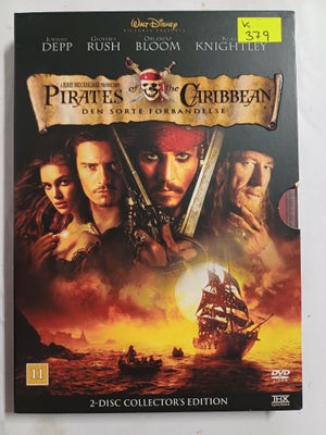 Pirates of the Caribbean, DVD, action