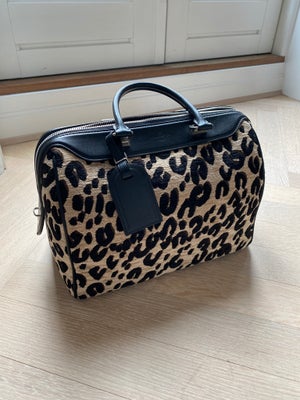 Anden håndtaske, Louis Vuitton, velour, Speedy bag i leopard look. Fra deres limited edition collect
