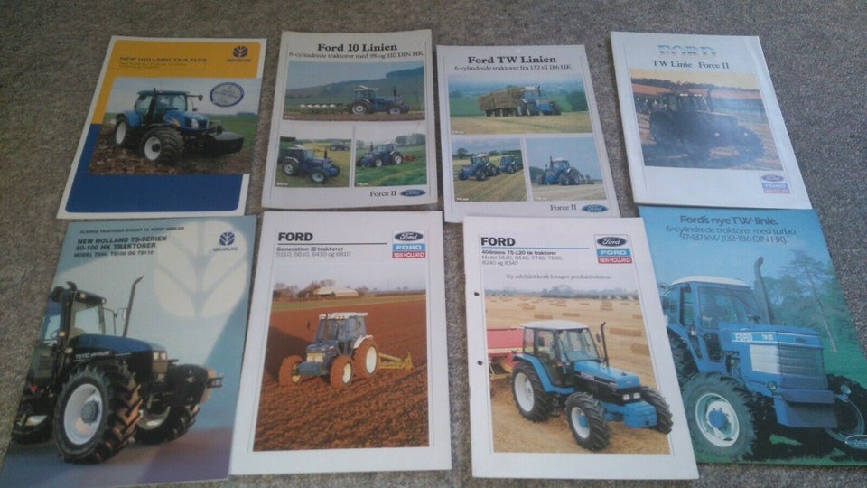 traktor og maskin brochurer, volvo