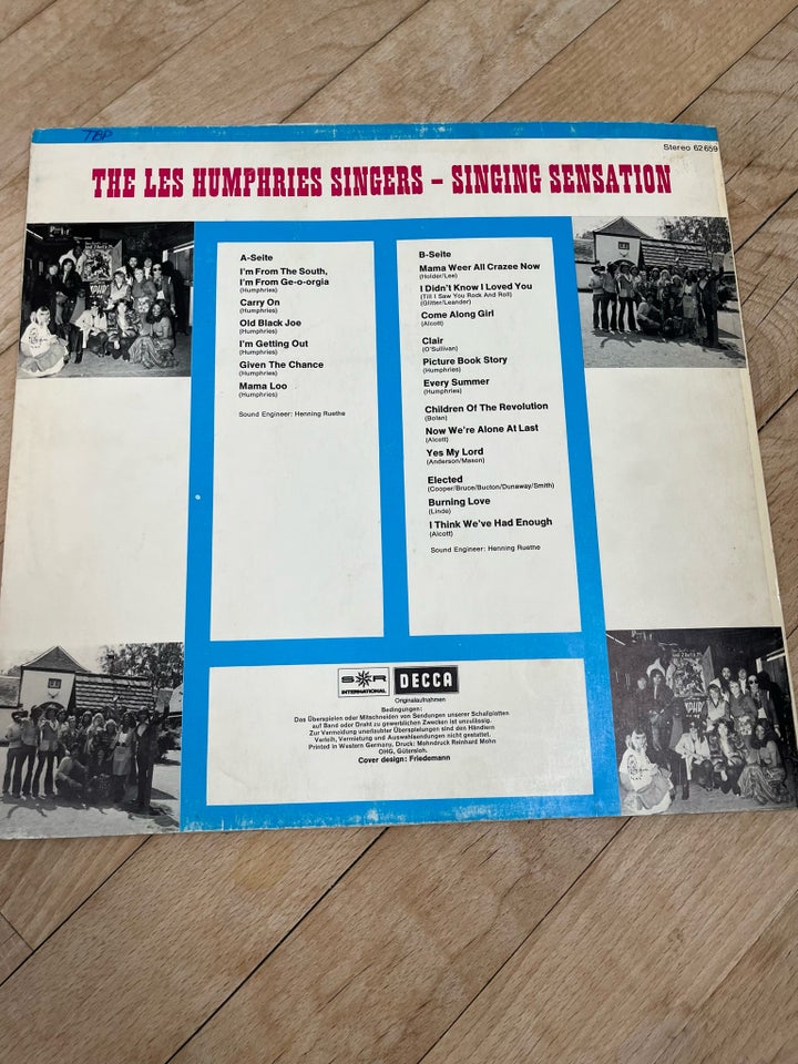 LP, The Les Humphries Singers, Sinding Sensation