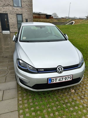 VW e-Golf VII, El, aut. 2019, km 56000, sølvmetal, nysynet, klimaanlæg, aircondition, ABS, airbag, a