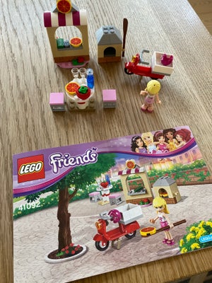 Lego Friends, Pizzeria, Manual og alle dele er der.
