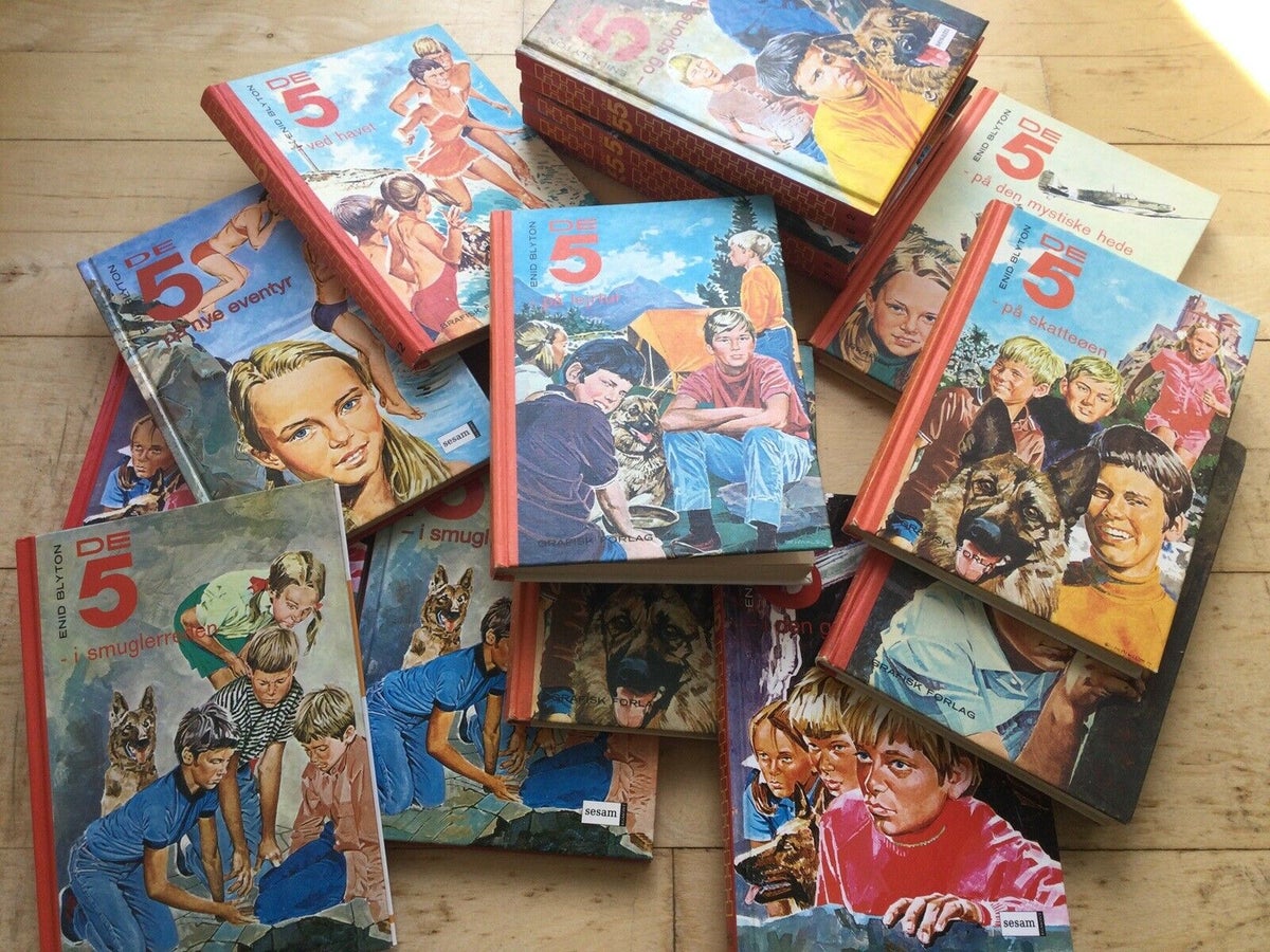 Bøger I De Fem Serien Enid Blyton Dbadk Køb Og Salg Af Nyt Og Brugt 9174