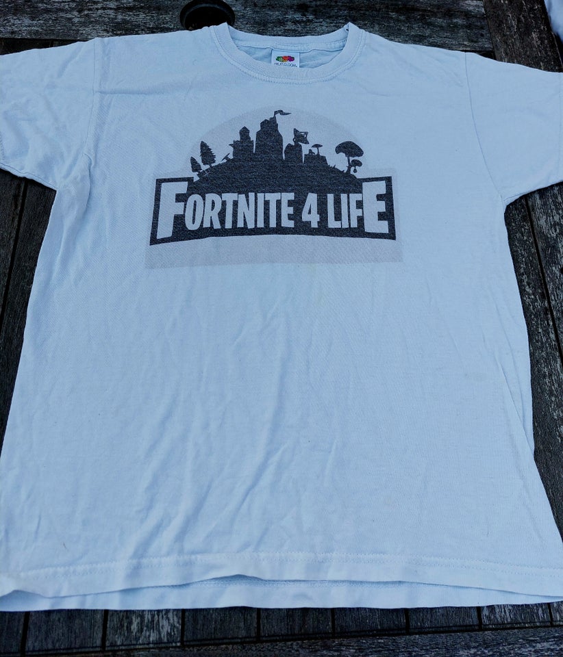 T-shirt, Cool fortnite tshirt, No name/ tryk med Fortnite