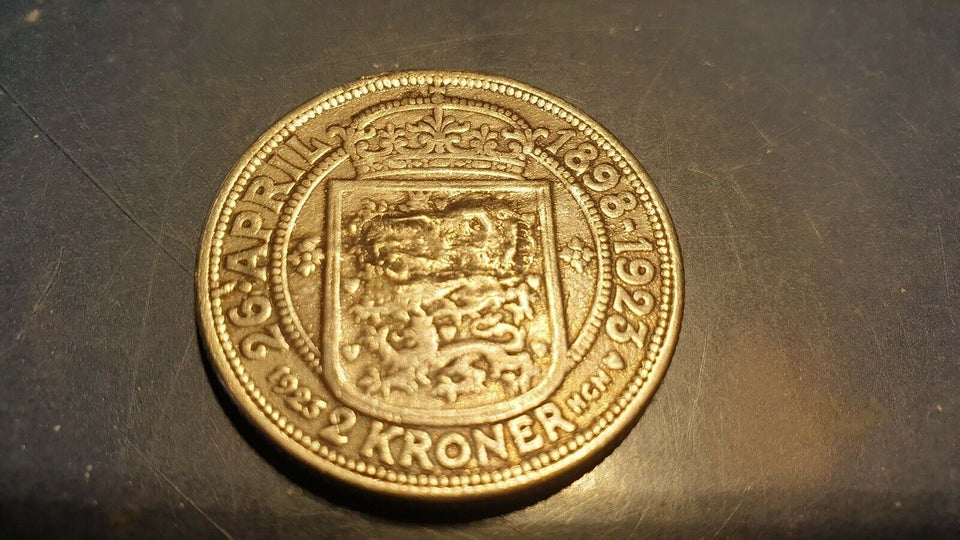 Danmark, mønter, 2 kroner