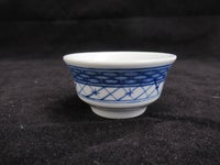 Porcelæn, Tranquebar Saltkar 11/1095 - 2 Styk Tilbage,
