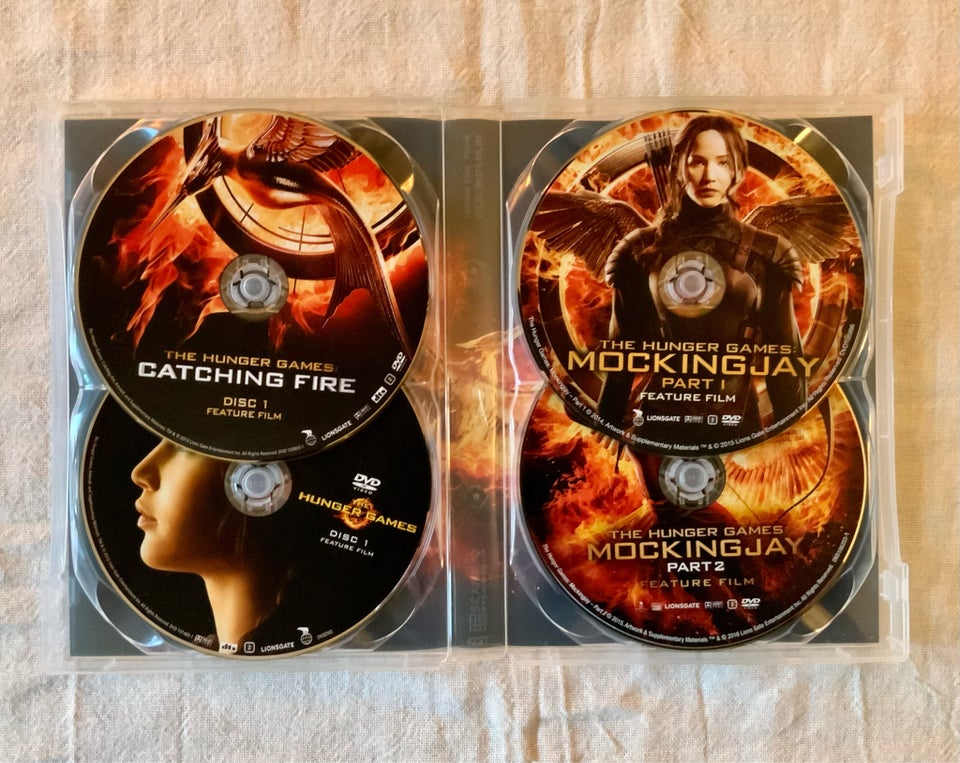 The Hunger Games, DVD, action