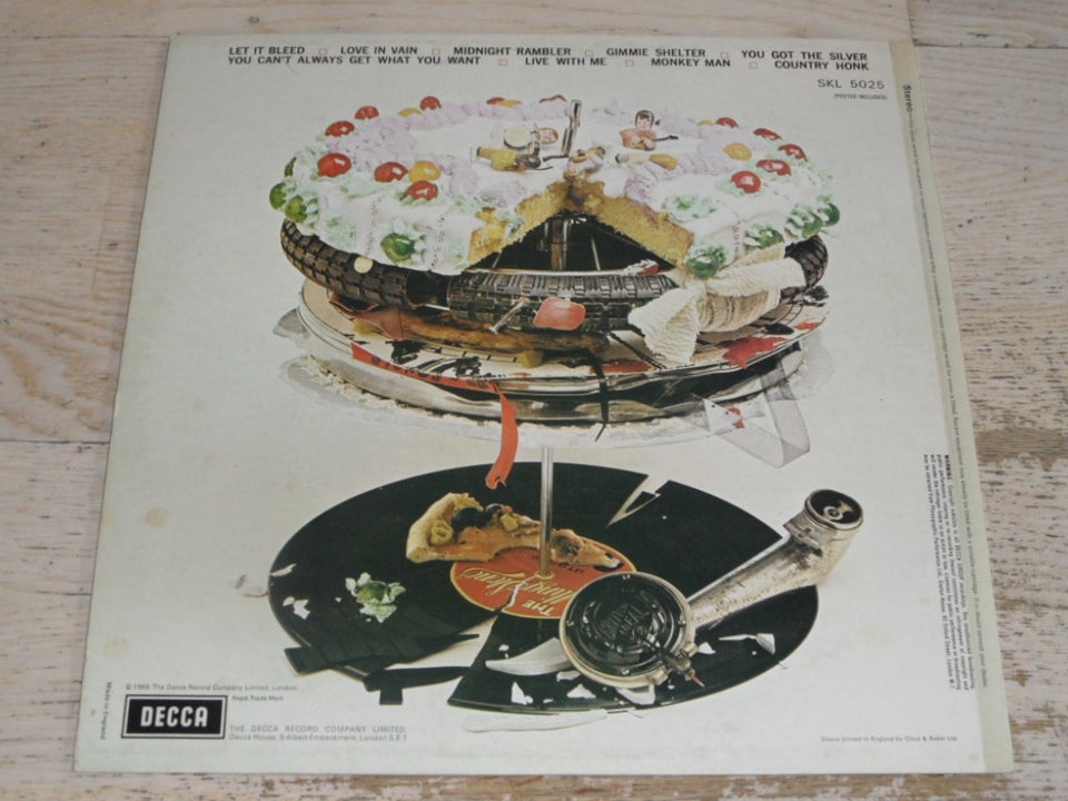 LP, THE ROLLING STONES, LET IT BLEED