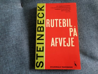 Rutebil på afveje, John Steinbeck, genre: roman, ‘I virkeligheden har Steinbeck med denne bus og den