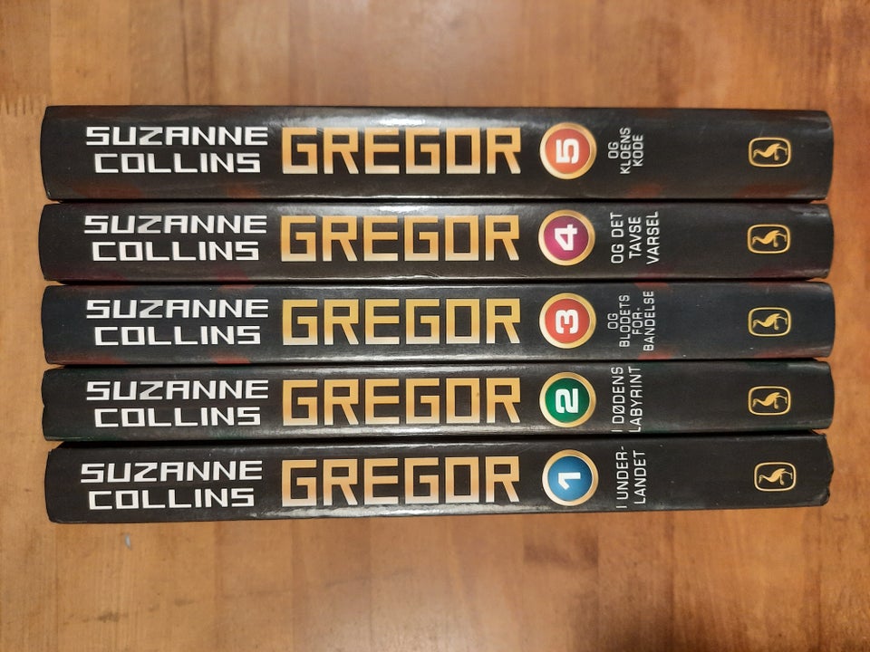 Gregor 1-5 (komplet, danske), Suzanne Collins