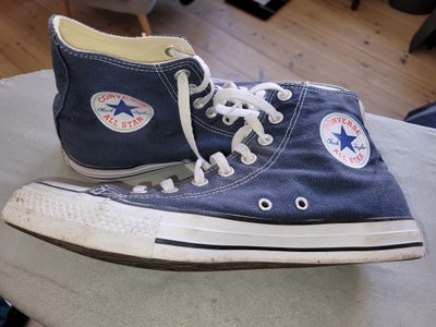 Andet, Converse, str. 42,  Blå,  Stof,  God men brugt