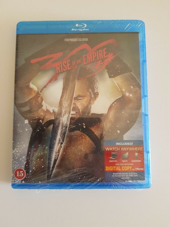 300 Rise of an empire, instruktør Noam Murro, Blu-ray