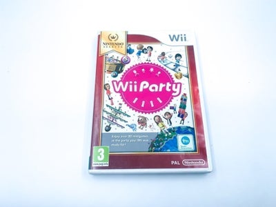 Wii Party, Nintendo Wii, Komplet med manual

Kan sendes med:
DAO for 42 kr.
GLS for 44 kr.