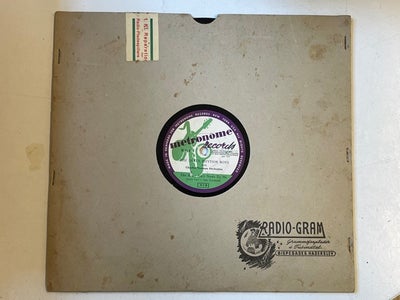 Grammofonplader, 78 RPM, 78 RPM plade med The Delta Rhythm Boys with Charles Norman Orchestra. Metro