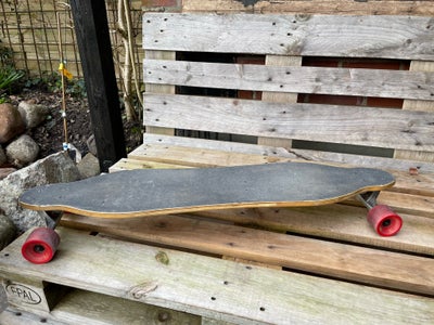 Skateboard, Custom made, str. Longboard, Custum made longboard med to forskellige board - en af dem 