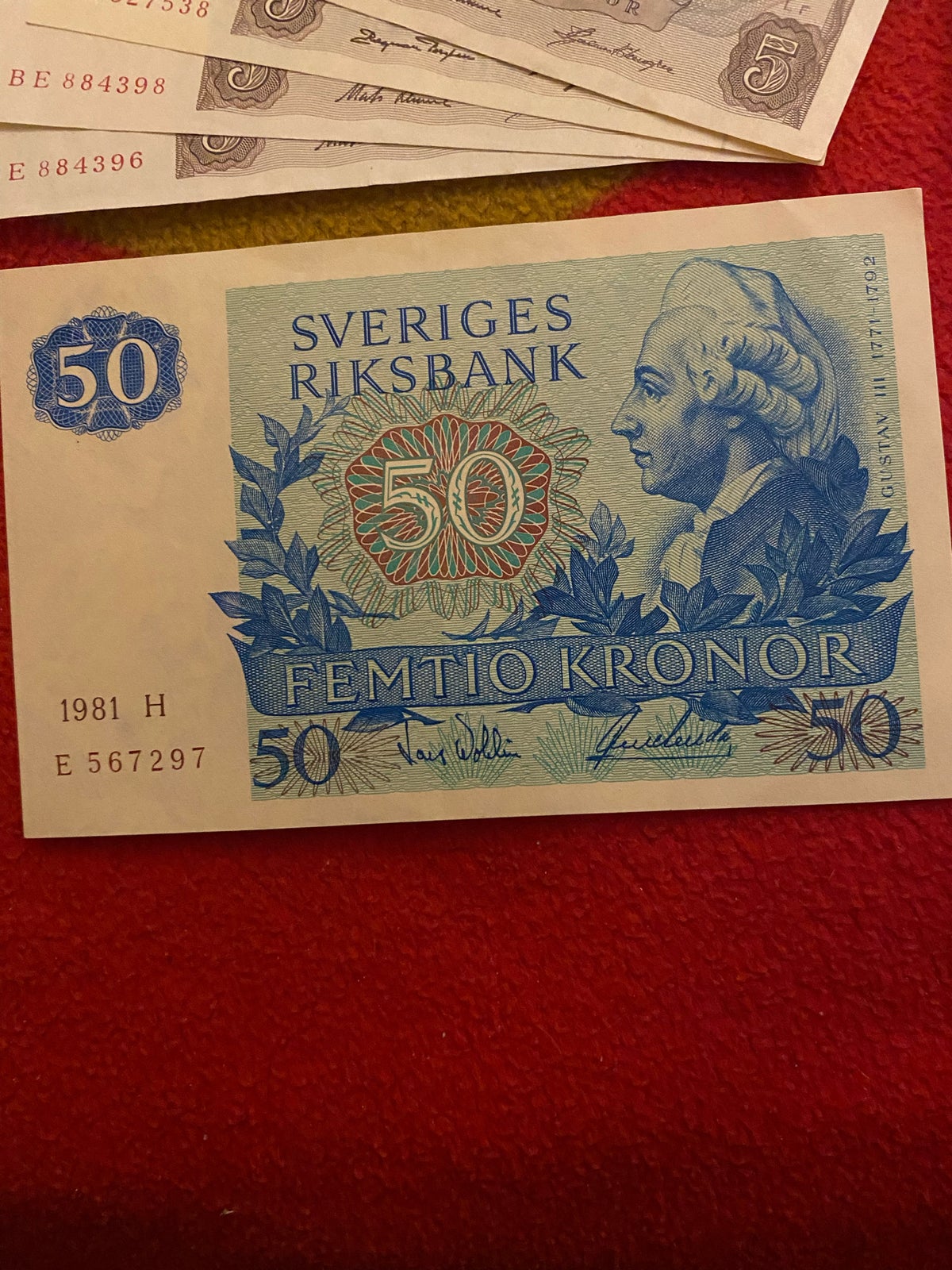Skandinavien, sedler
