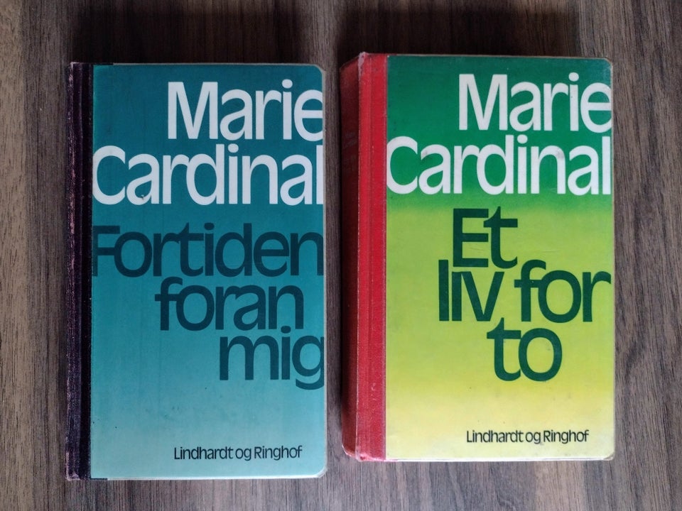 2 romaner, Marie Cardinal, genre: roman