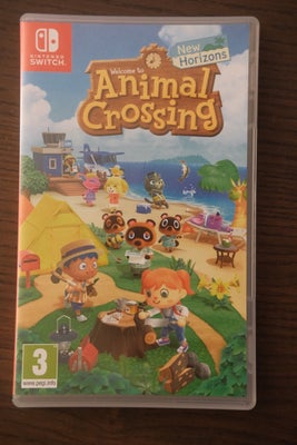 Animal Crossing New Horizons, Nintendo Switch, 
Sælges da det ikke spilles mere, i god stand og virk
