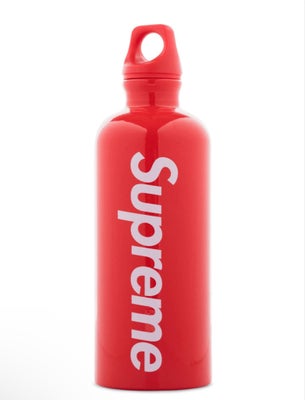 Andre samleobjekter, Supreme SIGG vandflaske, SIGG Traveller 0.6L vandflaske aluminium 100% ny ubrug
