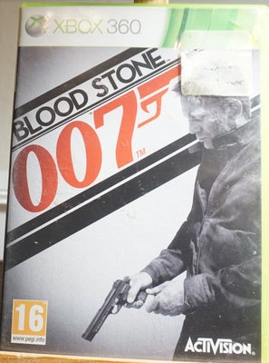 007 Blood Stone, Xbox 360, James Bond 007 Bloodstone til Xbox 360 X360. Spillet er testet og kører p